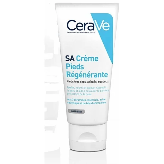 CeraVe crème pieds régénérante sa 88ml