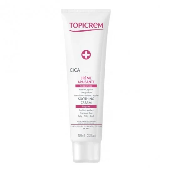 Topicrem cica crème apaisante réparatrice 100ml
