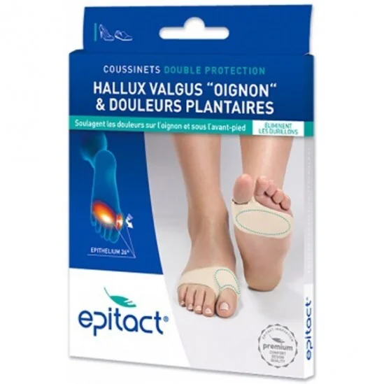 Epitact coussinets double protection taille L