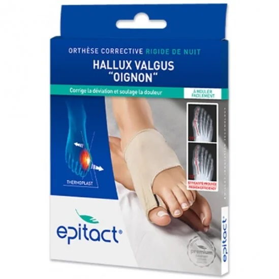 Epitact orthèse corrective nuit hallux valgux oignon taille L