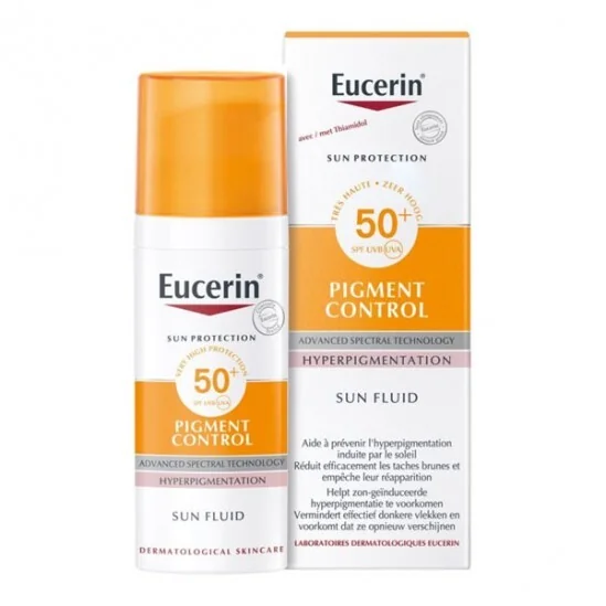 Eucerin sun protection pigment control fluid spf50+ 50ml