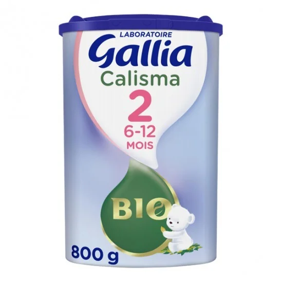 Gallia calisma bio lait 2ème âge 800g