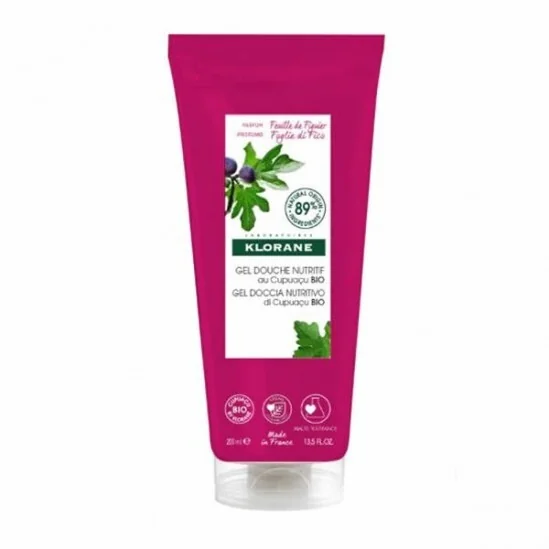Klorane gel douche feuille de figuier 200ml