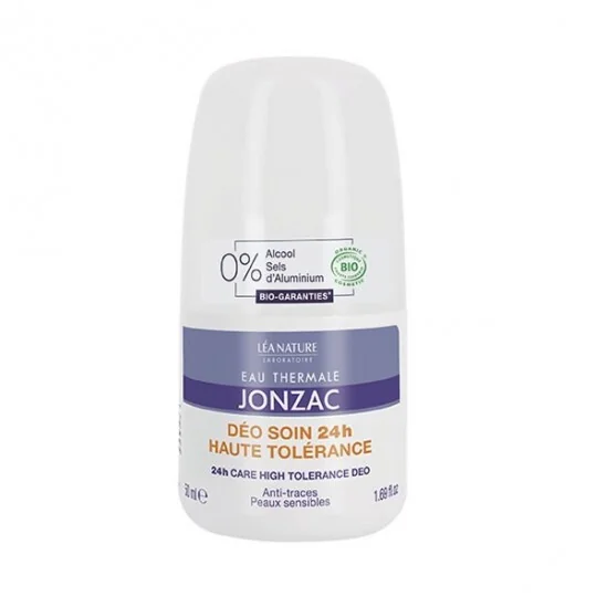 Eau thermale jonzac déo soin haute tolérance 24h 50ml