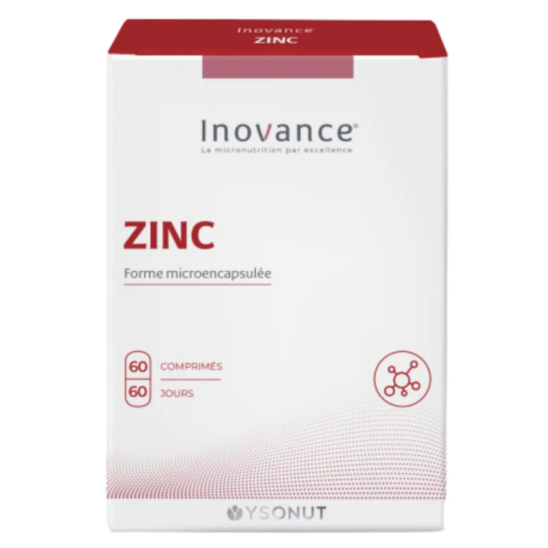 Ysonut inovance zinc 60 comprimés