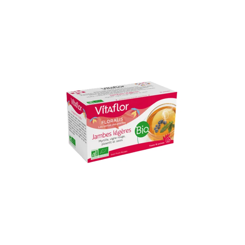 Vitaflor Tisane jambes légères 18 sachets