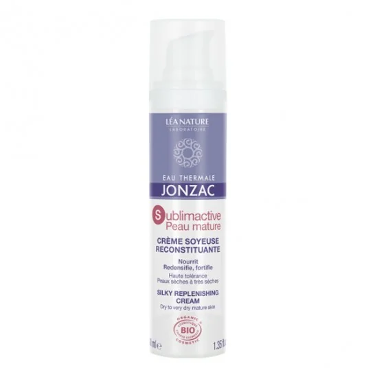 Jonzac sublimactive peau mature crème soyeuse reconstituante 40ml