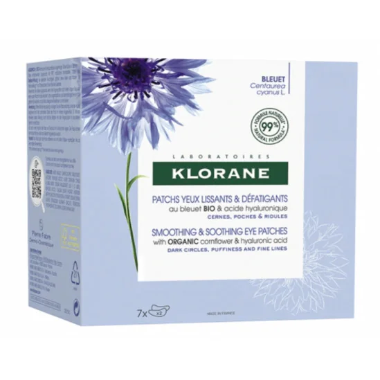 Klorane Patch lissant défatiguant au bleuet bio