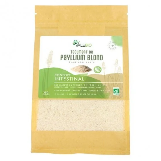 Valebio tégument de psyllium blond bio 350g