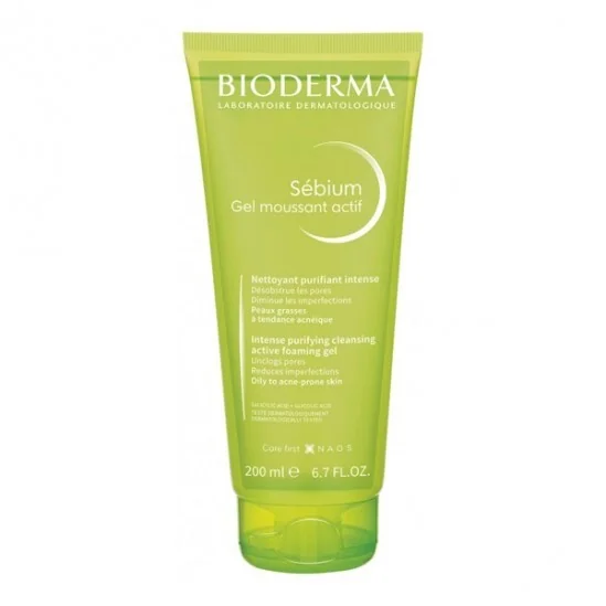 Bioderma sébium gel moussant actif 200ml