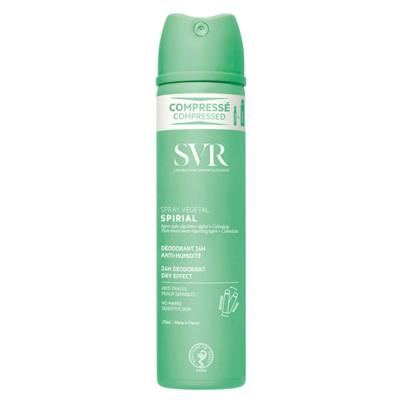 SVR Spirial Spray Végétal déodorant anti-humidité 48H 75ml