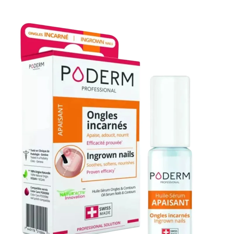 Poderm huile-sérum ongles incarnés 8ml