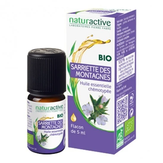 Naturactive sariette des montagnes huile essentielle bio 5ml
