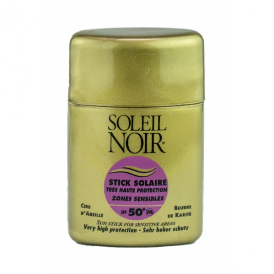 Soleil noir stick solaire zones  sensibles visage et lèvres 10 gr SPF 50+