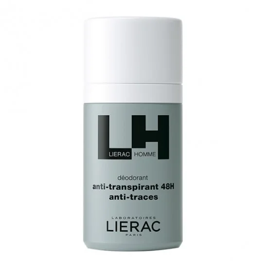 Lierac Homme Déodorant Anti-Transpirant 48h Anti-Traces 50ml