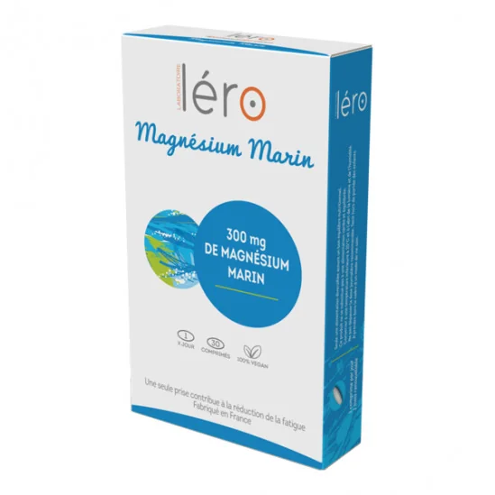 Léro magnésium marin 300mg 30 comprimés