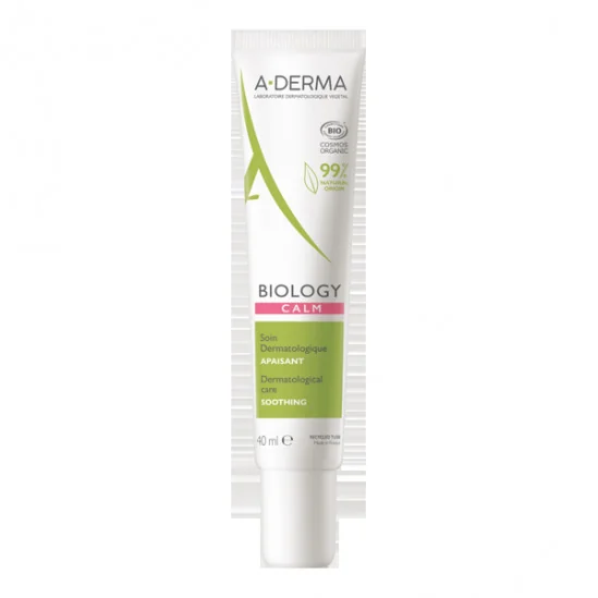 A-derma biology calm soin dermatologique apaisant 40ml