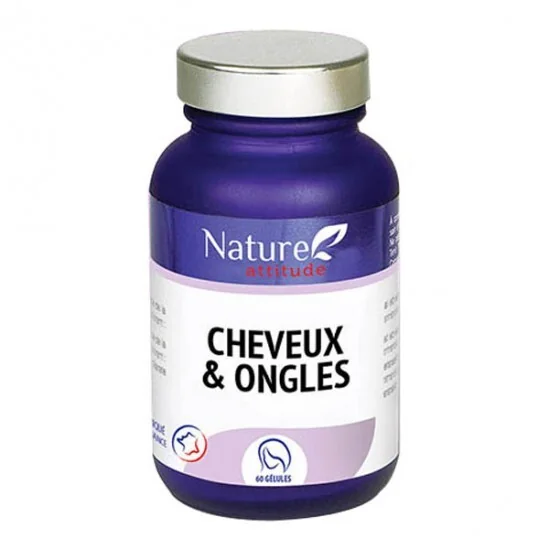 Nature attitude cheveux & ongles 60 gélules