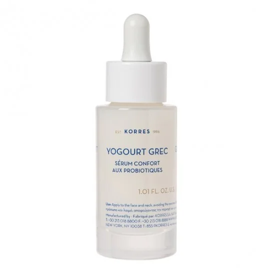 Korres sérum confort aux probiotiques yaourt Grec 30ml