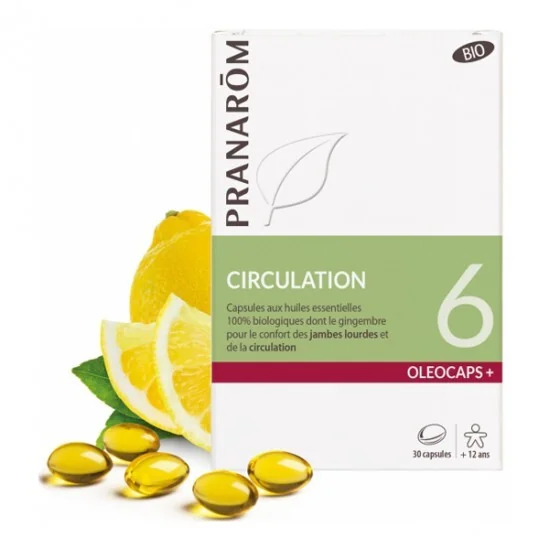 Pranarom circulation 6 oleacaps+ 30 capsules