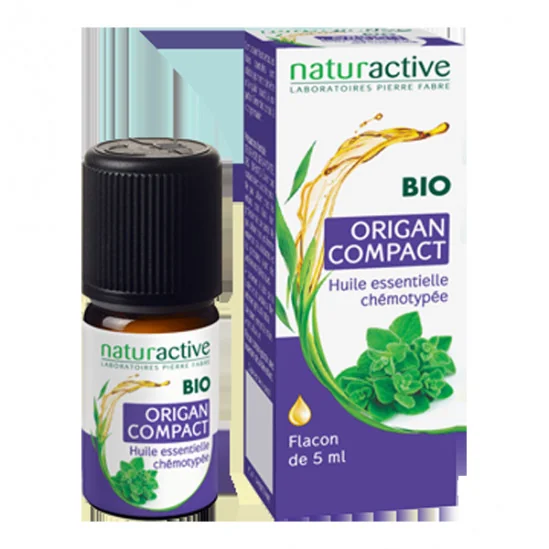 Naturactive huile essentielle origan compact bio 5ml