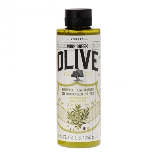 Korres olive gel douche fleur d'olivier 250ml