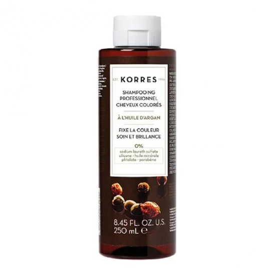 Korres shampooing professionnel post-coloration 250ml