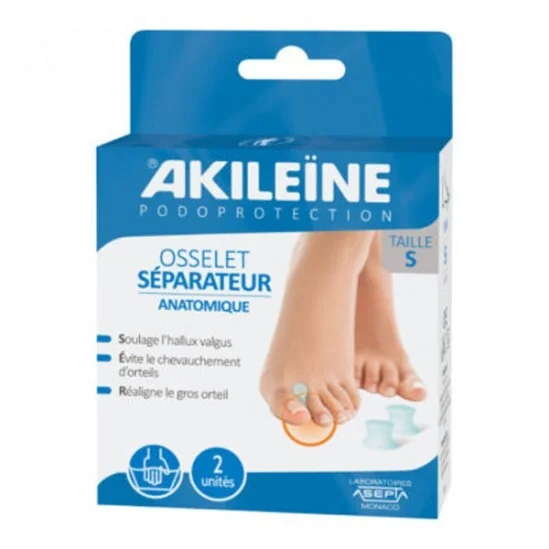 Akileïne osselet séparateur anatomique taille S 2 unité