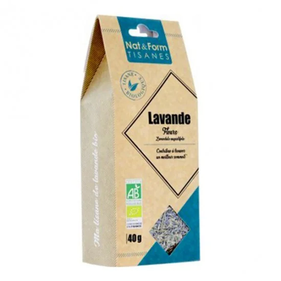 Nat&form tisane lavande bio 40g