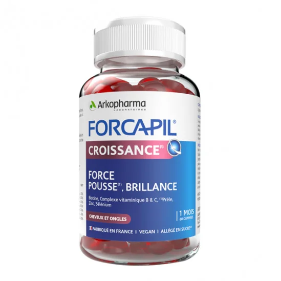 Arkopharma forcapil croissance 60 gummies