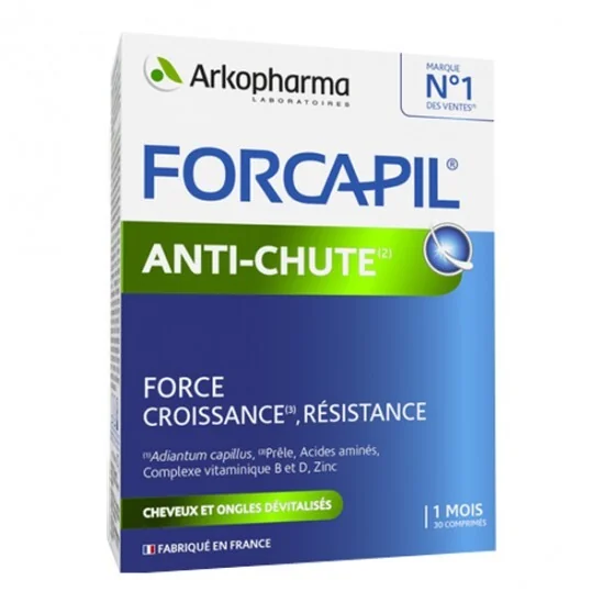 Arkopharma forcapil anti-chute 30 comprimés
