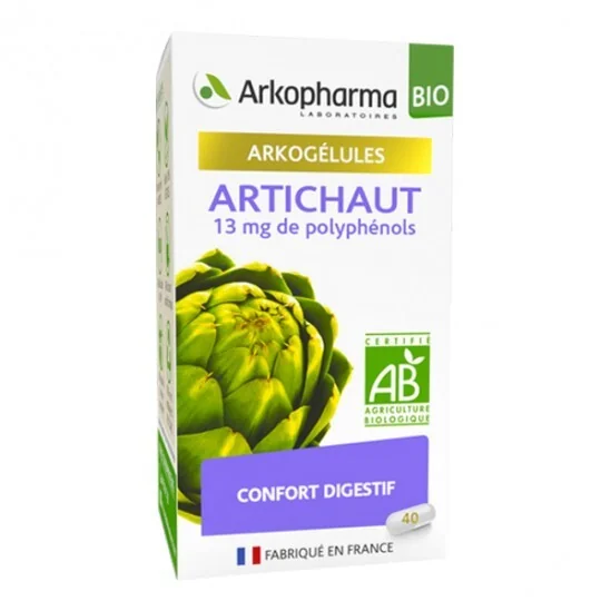 Arkopharma arkogélules bio artichaut 40 gélules