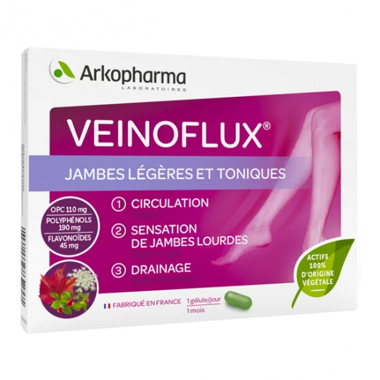 Arkopharma veinoflux 60 gélules