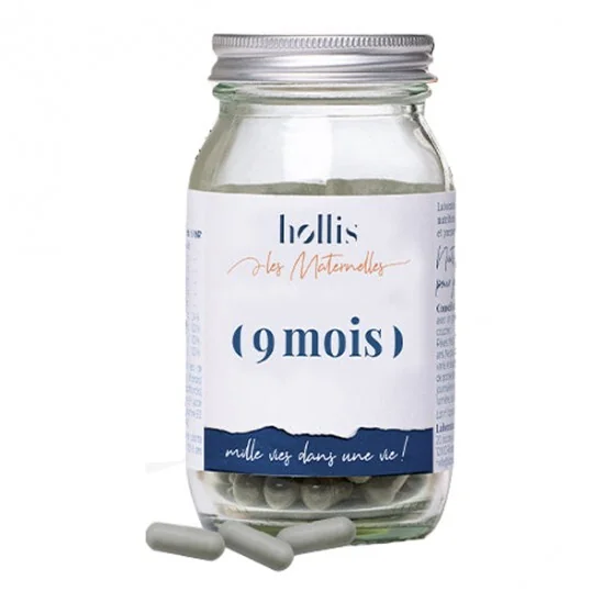 Hollis 9 mois 90 gélules