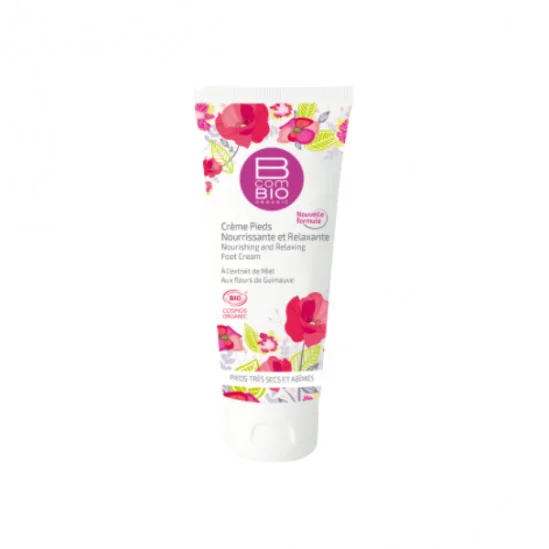 B com bio Crème Pieds Nourrissante et Relaxante 100 ml