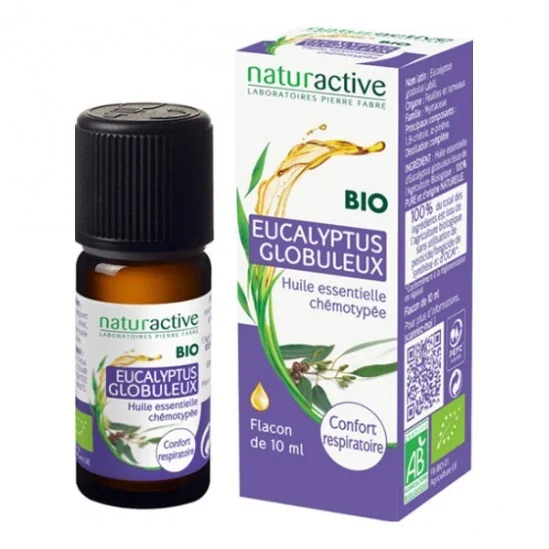 Naturactive eucalyptus globuleux huile essentielle bio 10ml