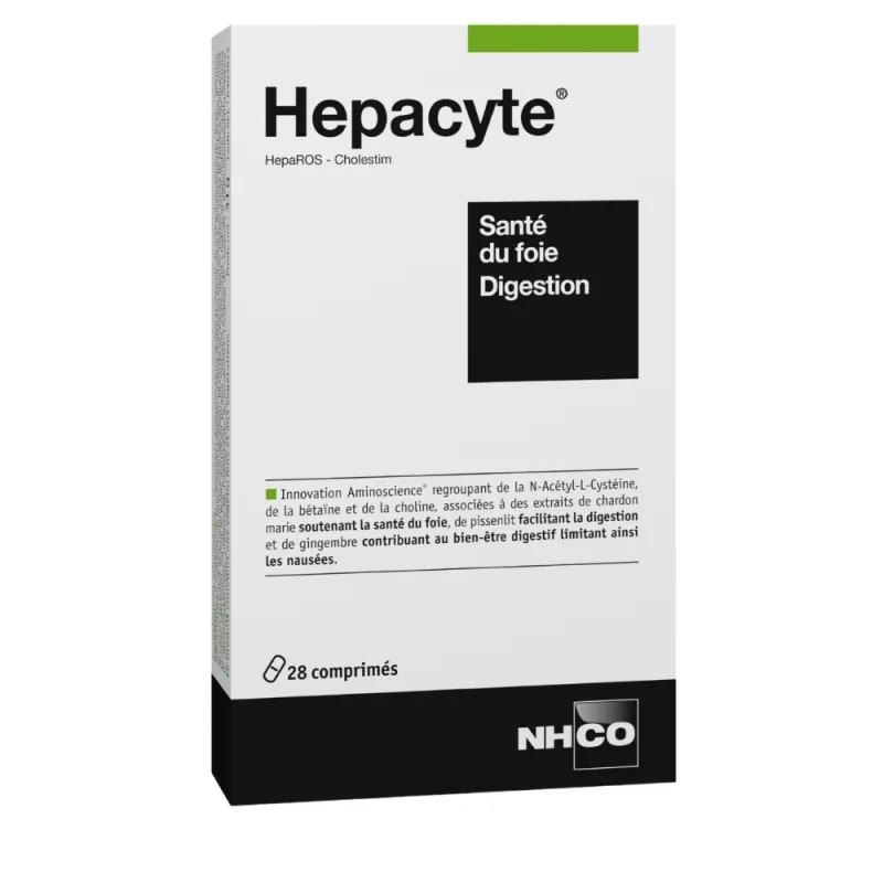 NHCO Hepacyte® – Santé du Foie & Confort Digestif 28 comprimés