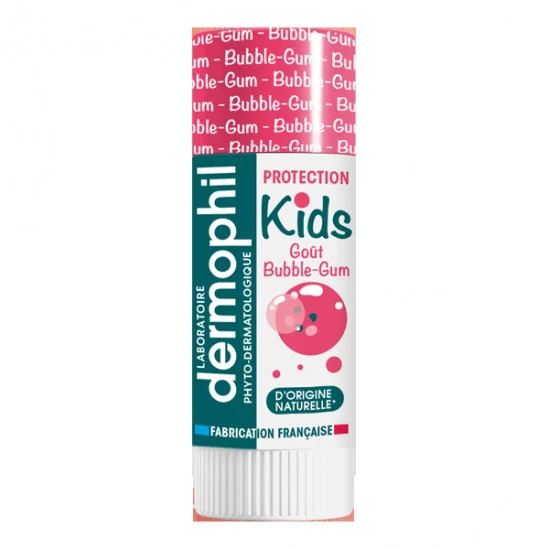 Dermophil stick lèvres kids bubble-gum 4g