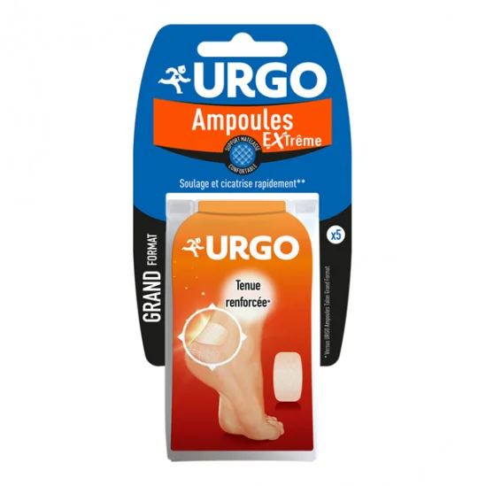 Urgo ampoule extrême grand format 5 pansements