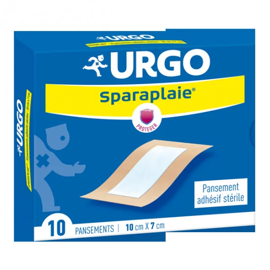Urgo sparaplaie 10cm x 7cm 10 pansements