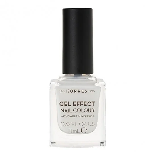Korres gel effect vernis 02 porcelain white 11ml