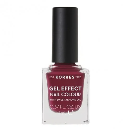 Korres gel effect vernis 74 berry addict 11ml