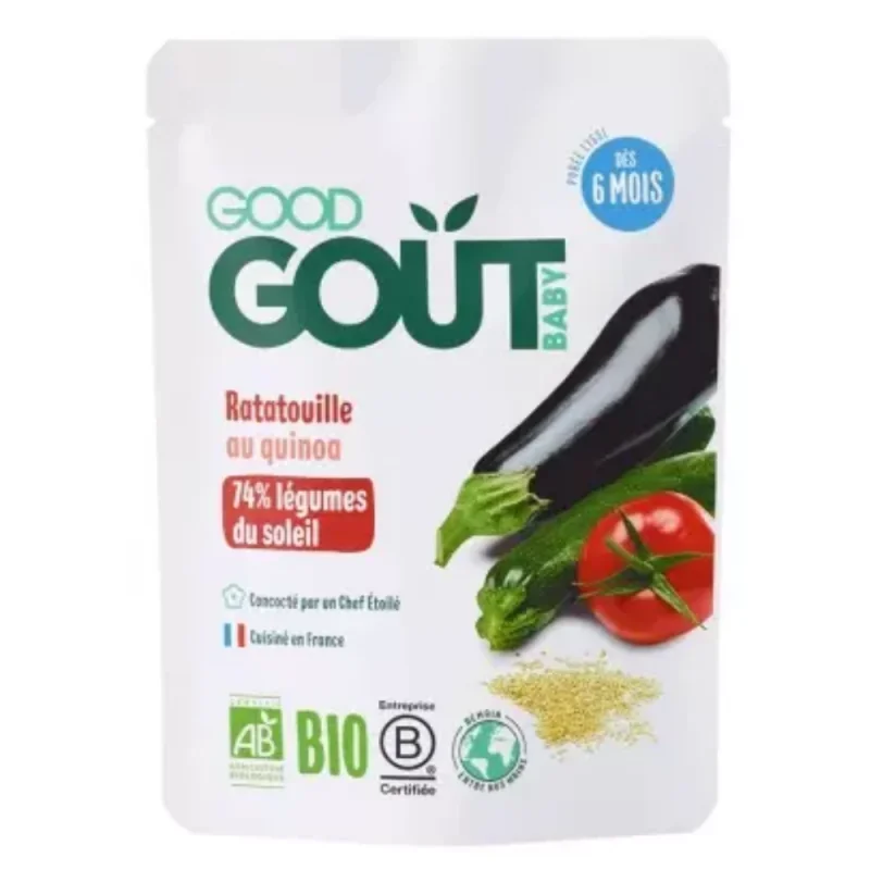 Good goût bébé ratatouille au quinoa bio 190g