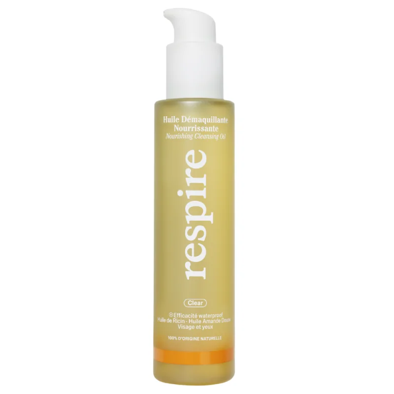 Respire Huile Démaquillante Nourissante Waterproof Bio 150ml