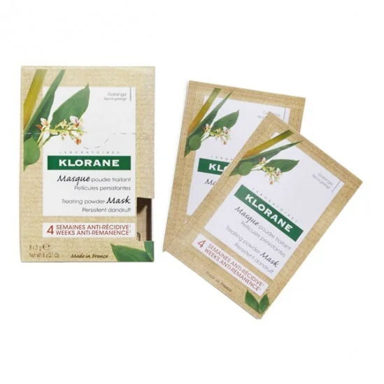 Klorane masque poudre traitant au galanga 8x3g