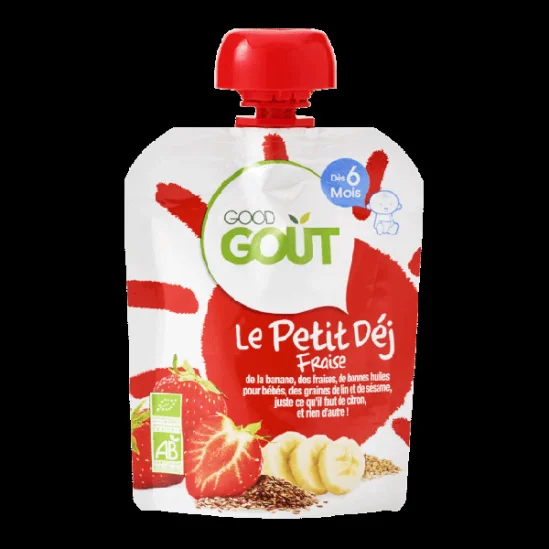 Good goût le petit déj fraise 70g