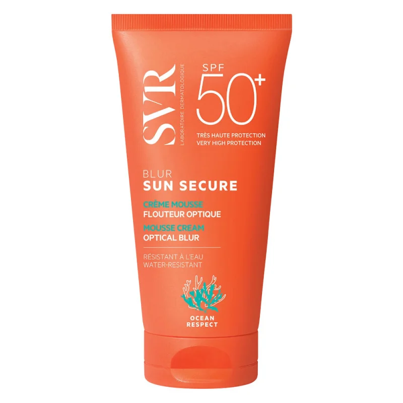 SVR Sun Secure Blur Crème Mousse Flouteur Optique SPF50+ 50ml