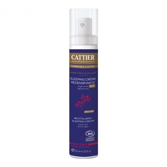 Cattier parenthèse bucolique sleeping crème redensifiante 50ml
