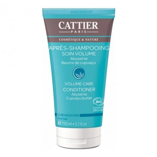 Cattier après-shampooing soin volume bio 150ml