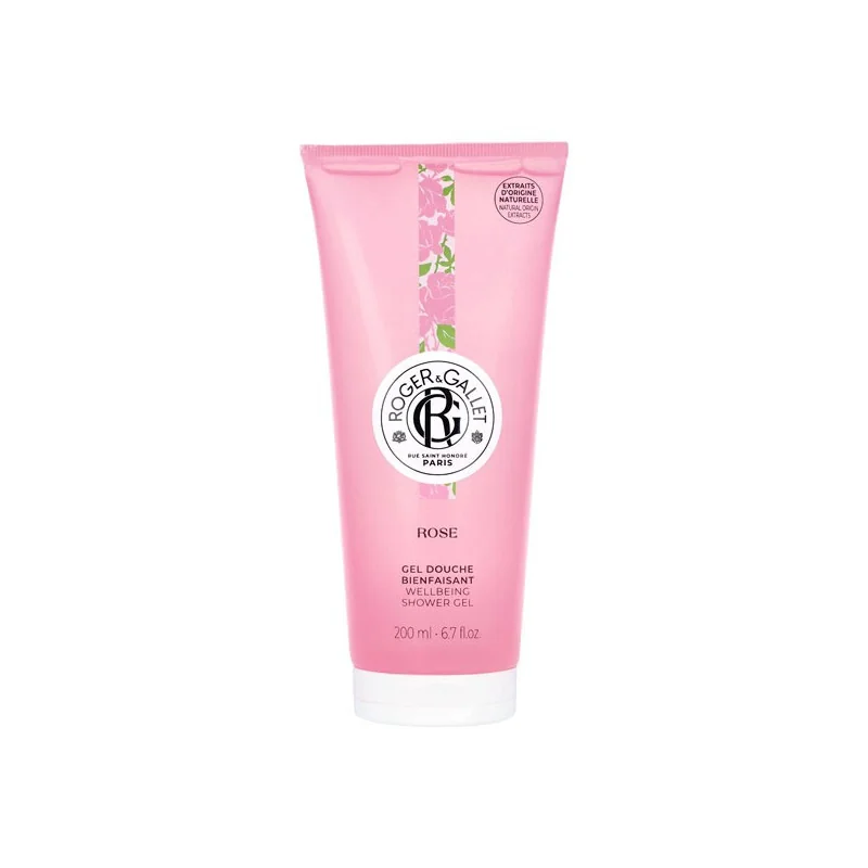 Roger & Gallet rose gel douche bienfaisant 200ml
